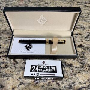 Wordsworth and Black Erudite Fountain Pen Set